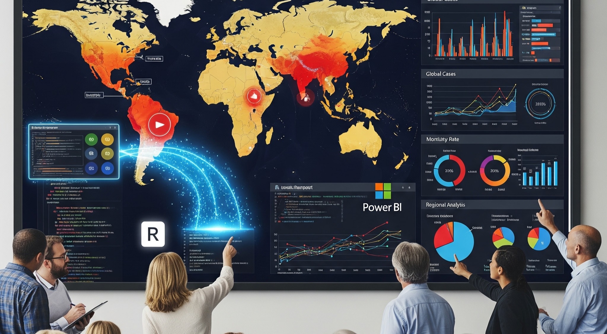 Disease Outbreak Data Analytics with R and Power BI Training Course